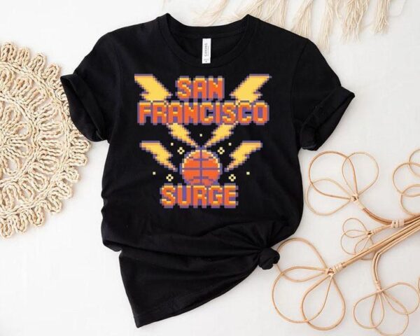 San Francisco Surge Basketball Pixel Shirt