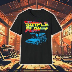 Simple Plan Now It’s Just Too Late And We Can’t Go Back Car Shirt