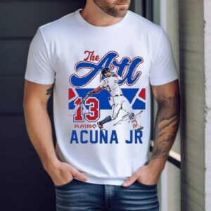 The Atl Ronald Acua Jr City Connect Player Autographed Tshirt