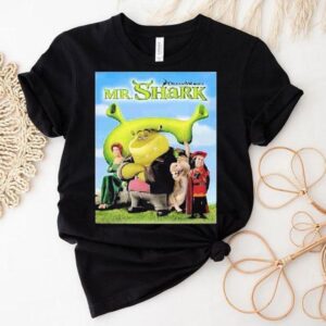 The Bad Guys 2 Mr Shark Collab With Shrek Shirt