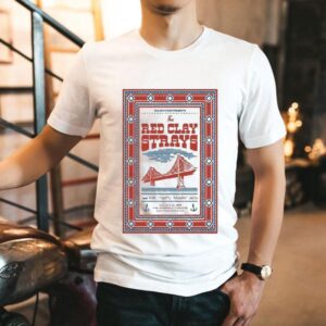 The Red Clay Strays Michael Marcagi San Francisco Ca Tour Summer 2025 Shirt
