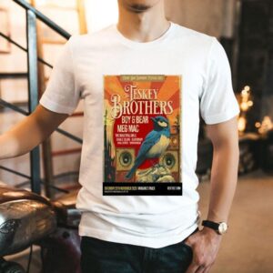 The Teskey Brothers Margaret River Australia November 29 2025 Tour Bird Shirt