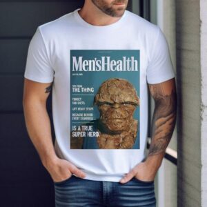 The Thing Men S Health Magazine Parody July Marvel Superhero Wall Art For Gym Lovers Tshirt