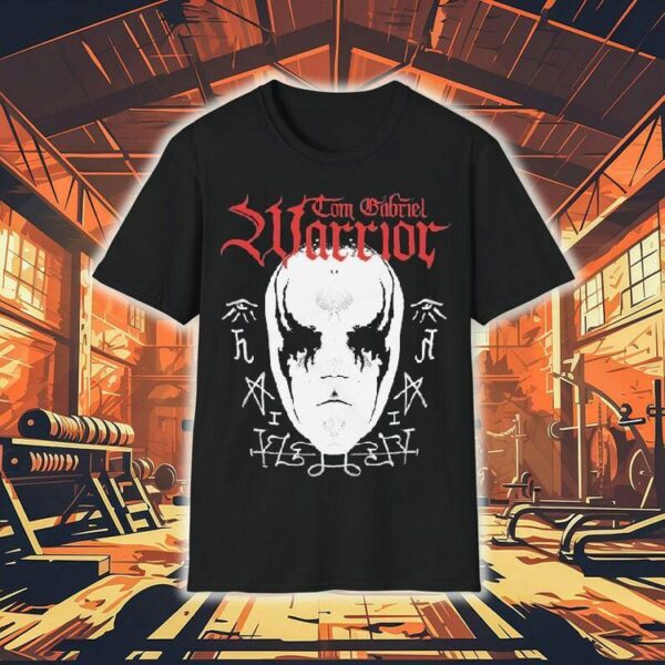 Tom Gabriel Warrior Only Death Is Real Mask Shirt