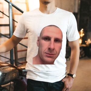Tom Stewart Wearing Dan Gorringe Tshirt