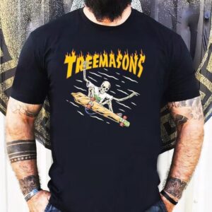Treemasons Skate Skeleton Shirt