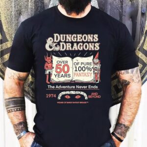 Wizard Of Barge Dungeons And Dragons Years Of Fantasy The Adventure Never Ends And Beyond Tshirt