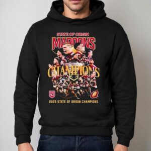 State Of Origin Queensland Maroons State Of Origin Champions Hoodie