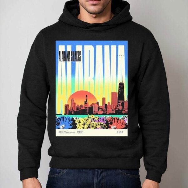 Alabama Shakes Chicago Illinois 2025 Diptych At The Salt Shed Outdoors On July 15 2025 Shirt