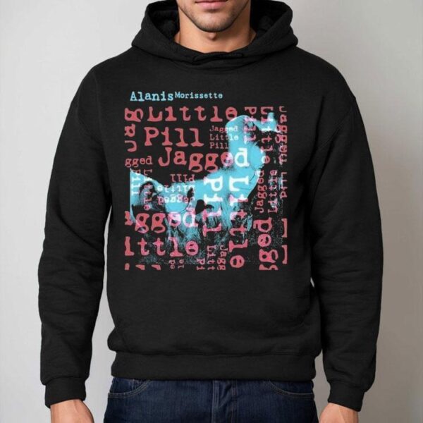 Alanis Morissette Jagged Little Pill Portrait Text Shirt