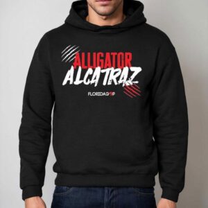 Alligator Alcatraz Florida Gop Scratch Logo Hoodie