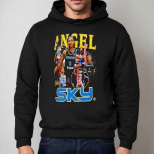 Angel Reese Chicago Sky Basketball Signature Graphic Hoodie