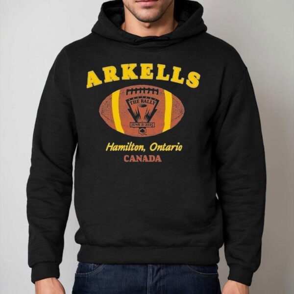 Arkells Hamilton Ontario Canada The Rally Football Event June 21 2025 Shirt
