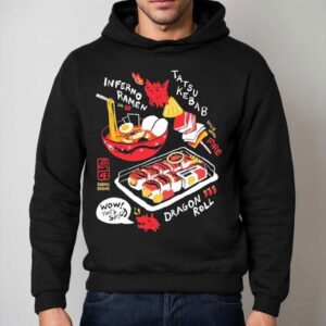 Bandage Brigade Dragon Roll Hot Spicy Hoodie