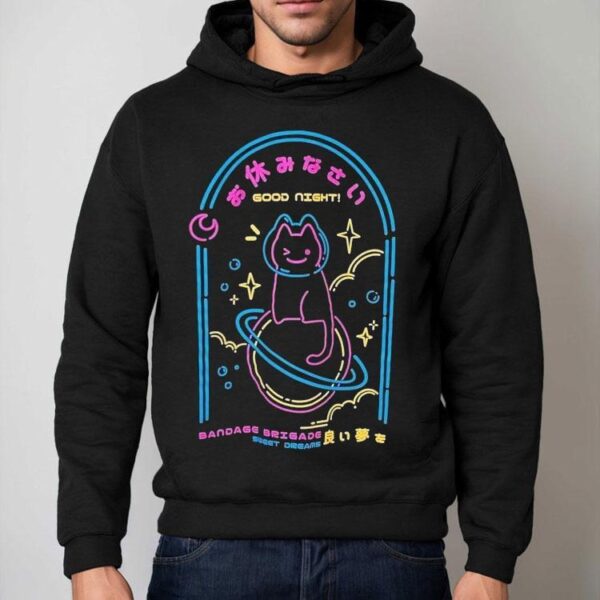 Bandage Brigade Goodnight Cat Shirt