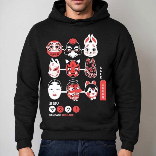 Bandage Brigade Matsuri Masks Shirt
