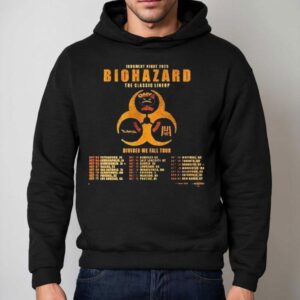 Biohazard X Onyx Divided We Fall Tour Dates Featuring The Classic Lineup In Us Cities With Radioactive Logo Hoodie