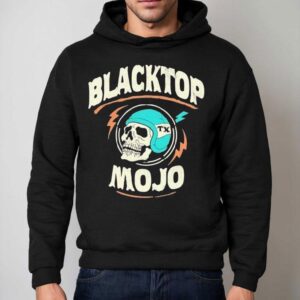 Blacktop Mojo Born To Be Mojo Skull Hoodie