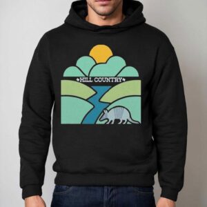 Blacktop Mojo Hill Country Kerr County Texas Hoodie