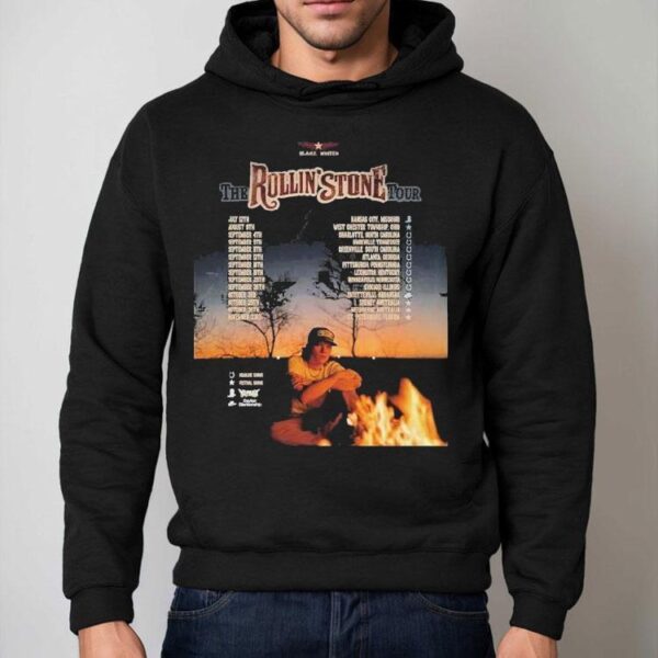 Blake Whiten The Rollin’ Stone Tour 2025 Dates Shirt