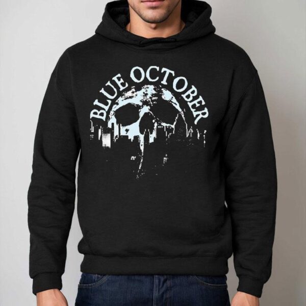 Blue October Skull Skyline Spring Tour 2024 Shirt