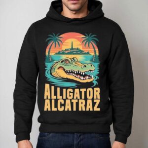 Clown World Alligator Alcatraz Crocodile Hoodie