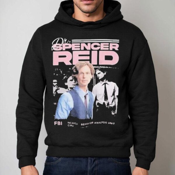 Criminal Minds Dr Spencer Reid Fbi Shirt