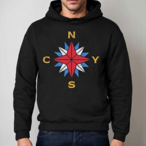 Crosby Stills Nash Young Compass Hoodie