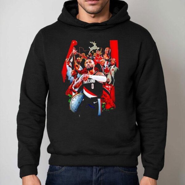 Damian Lillard Watch Portland Trail Blazers Basketball Shirt