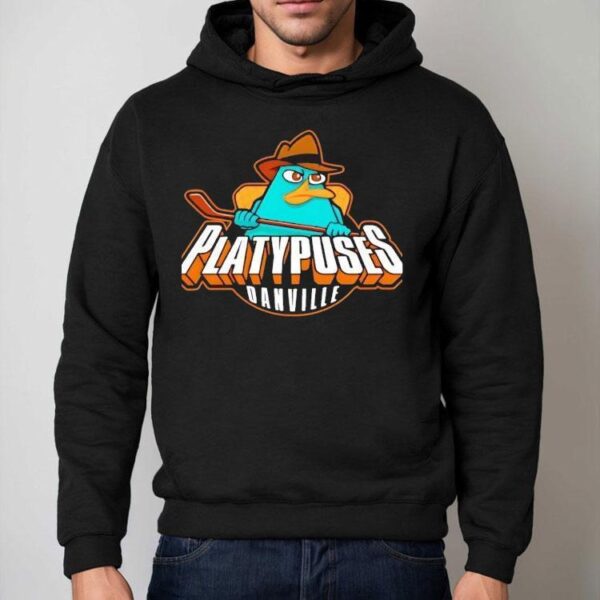 Danville Platypuses Style Anaheim Ducks Hockey Shirt