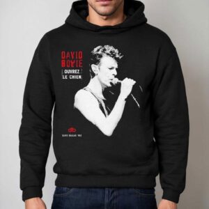 David Bowie Dallas Ouvrez Le Chien Hoodie