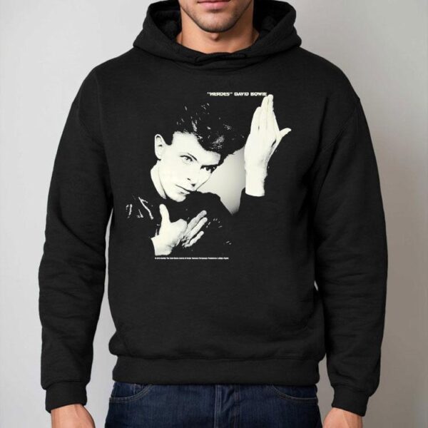 David Bowie Heroes Album Cover Shirt