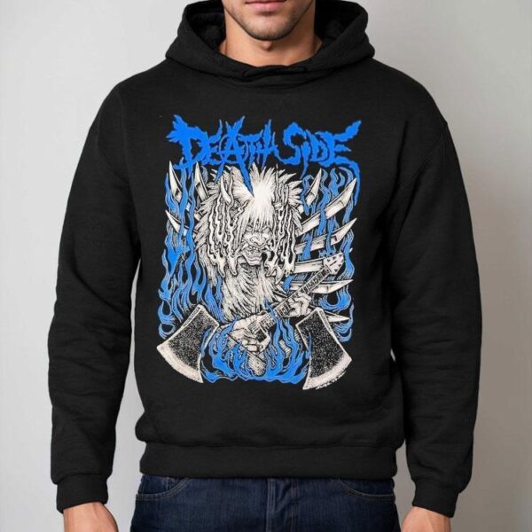 Death Side Flame Axe Shirt