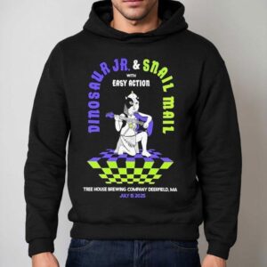 Dinosaur Jr And Snail Mail Tree House Brewing Company In Deerfield Ma Hoodie
