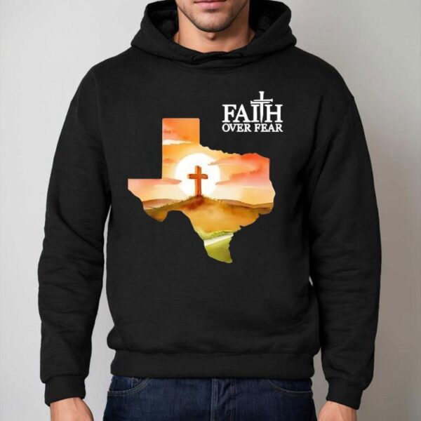 Faith Over Fear Print Shirt
