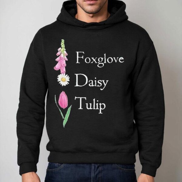 Floral Fdt Foxglove Daisy Tulip Shirt