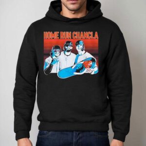 Francisco Lindor Brandon Nimmo And Pete Alonso Home Run Chancla New York Mets Baseball Hoodie
