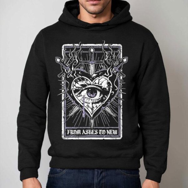 From Ashes To New 3 Of Swords Eye Heart Shirt