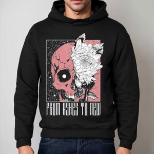 From Ashes To New Deadbloom Skull Hoodie