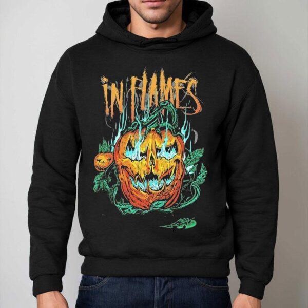 In Flames Hell Pumpkin Shirt