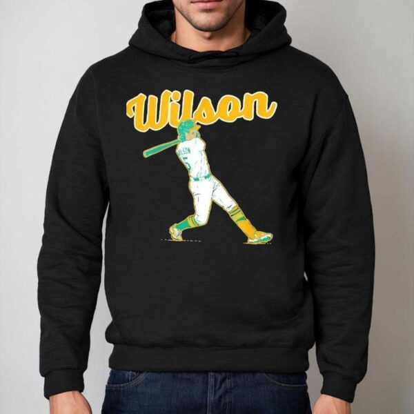 Jacob Wilson Oakland Athletics Baseball Shirt