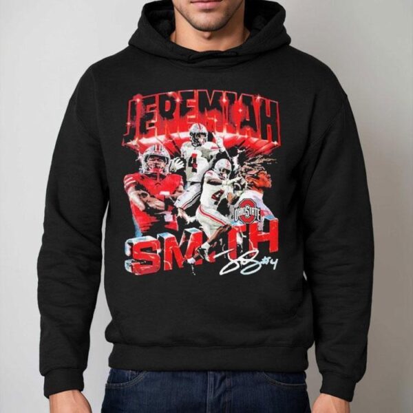 Jeremiah Smith Ohio State Buckeyes Pepper #4 Signature Shirt