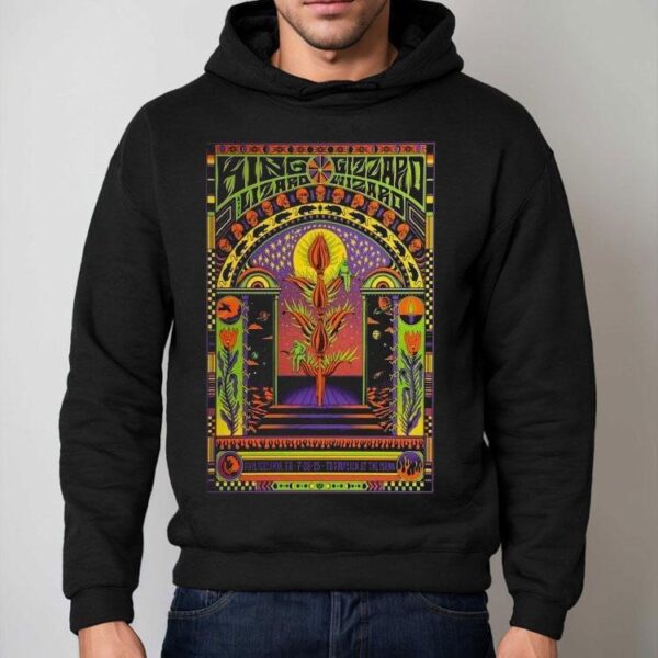 King Gizzard The Lizard Wizard July 28 2025 Philadelphia, Pa Shirt