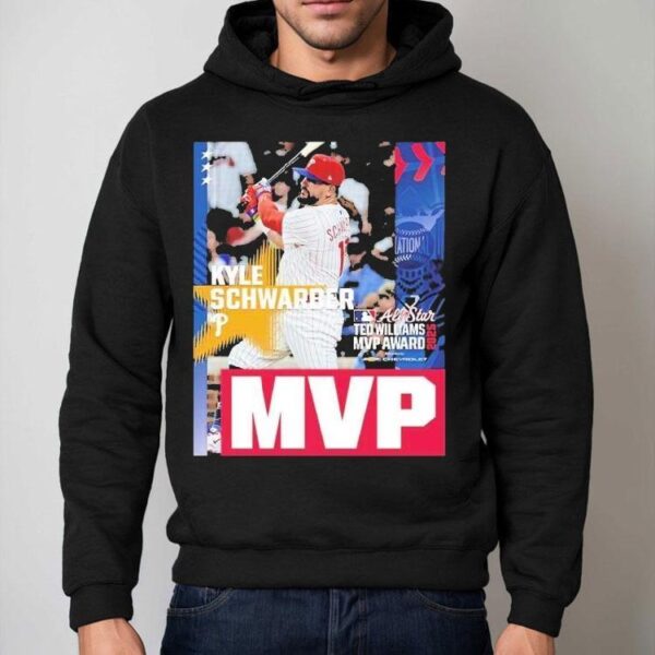 Kyle Schwarber From Philadelphia Phillies Is The 2025 Ted Williams Mvp All Star Game Mlb 2025 Shirt