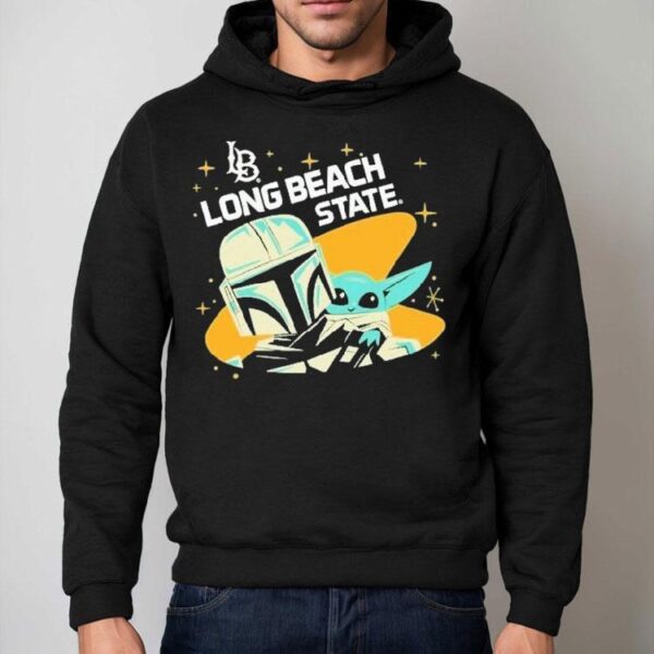Long Beach State X The Mandalorian Baby Yoda Shirt