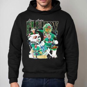 Marc Andre Fleury Minnesota Wild Hockey Signature Hoodie