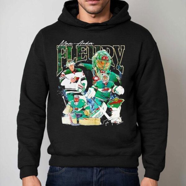 Marc-andre Fleury Minnesota Wild Hockey Signature Shirt
