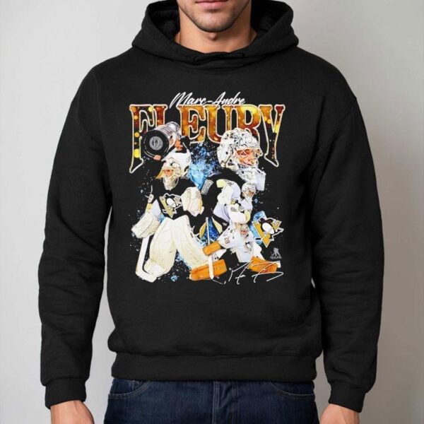 Marc-andre Fleury Pittsburgh Penguins Hockey Signature Shirt