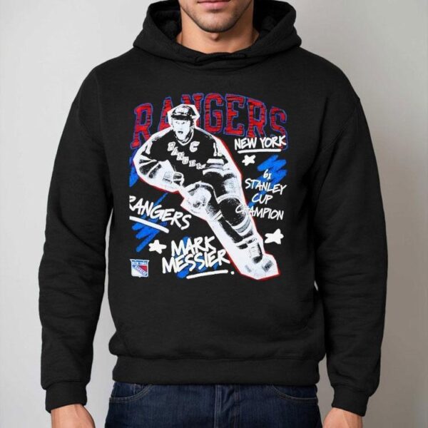 Mark Messier New York Rangers Hockey 6x Stanley Cup Champion Shirt