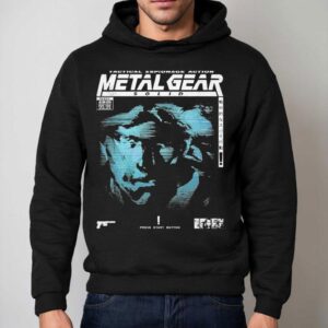 Metal Gear Solid Guns Of The Patriots Tactical Espionage Action Press Start Button Hoodie